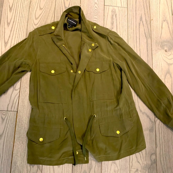 Club Monaco silk army jacket - Picture 1 of 3
